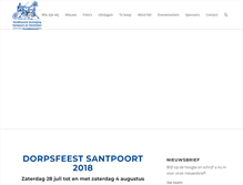 Tablet Screenshot of dorpsfeest-santpoort.nl